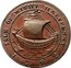 UK Halfpenny Hampshire - Isle of Wight / Wilkins 1792  ISLE OF WIGHT HALFPENNY 1792 coin reverse