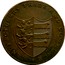 UK Halfpenny Kent - Sandwich / T. Bundock ND (1794)  MANUFACTURERS TRADE AND COMMERCE coin obverse