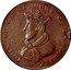 UK Halfpenny (Lancashire - John of Gaunt) IOHN OF GAUNT DUKE OF LANCASTER coin obverse