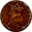 UK Halfpenny Lancashire - Lancaster 1792  IOHN OF GAUNT DUKE OF LANCASTER coin obverse