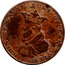 UK Halfpenny (Lancashire - Lancaster / John of Gaunt (Lettered edge)) IOHN OF GAUNT DUKE OF LANCASTER coin obverse
