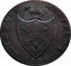 UK Halfpenny Lancashire - Rochdale / J. Kershaw 1792  ROCHDALE HALFPENNY∙ 1792 coin obverse