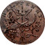 UK Halfpenny (Middlesex - Political & Social Series / Newton) HALFPENNY . 1793 coin reverse