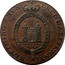 UK Halfpenny (Suffolk - Blything / Yeomanry) BLYTHING HUN DRED HALFPENNY LIBERTY ∙ LOYALTY ∙ PROPERTY SUFFOLK 1794 coin reverse
