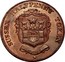 UK Halfpenny (Sussex - Frant / G. Ring) SUSSEX HALFPENNY TOKEN 1794 coin reverse