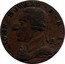 UK Halfpenny Warwickshire - H. Hickman 1792  IOHN HOWARD * F * R * S * coin obverse