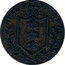 UK Halfpenny (Yorkshire - Hull) HULL HALFPENNY 1791 coin reverse