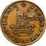 USA Penny (Denarium) Lord Baltimore 1659 KM# 1 DENARIVM : TERRAE - MARIAE coin reverse