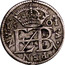 UK Penny Elizabeth I Pledge 1601 KM# PnA1 EZB 16 01 IN A PENNY coin reverse