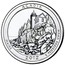 USA Quarter Dollar Acadia National Park 2012 D KM# 521 ACADIA MAINE E PLURIBUS UNUM coin reverse