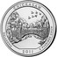 USA Quarter Dollar Chickasaw National Recreation Area 2011 S KM# 498a CHICKASAW OKLAHOMA E PLURIBUS UNUM coin reverse