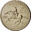 USA Quarter Dollar Delaware 1999 D KM# 293 DELAWARE 1787 THE FIRST STATE CAESAR RODNEY E PLURIBUS UNUM coin reverse