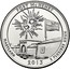 USA Quarter Dollar Fort McHenry National Monument and Historic Shrine 2013 S KM# 545a FORT MCHENRY MARYLAND E PLURIBUS UNUM coin reverse