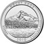 USA Quarter Dollar Mount Hood National Park 2010 S KM# 473a MOUNT HOOD OREGON E PLURIBUS UNUM coin reverse