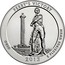 USA Quarter Dollar Perry's Victory and International Peace Memorial 2013 S KM# 543a PERRY'S VICTORY OHIO E PLURIBUS UNUM DE coin reverse