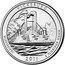 USA Quarter Dollar Vicksburg National Military Park 2011 S KM# 497a VICKSBURG MISSISSIPPI E PLURIBUS UNUM coin reverse