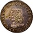 USA VI Pence Lord Baltimore 1659 KM# 4 CAECILIVS : Dns : TERRAE - MARIAE : &C ∙ coin obverse