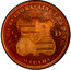 USA 1/4 D Hapaha 1883 Proof KM# 5a UA MAU KE EAOKA AINA I KA PONO HAPAHA 1/4 D coin reverse