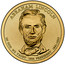 USA $1 Abraham Lincoln 2010 P KM# 478 ABRAHAM LINCOLN IN GOD WE TRUST 16TH PRESIDENT 1861-1865 coin obverse