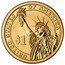 USA $1 James Buchanan 2010 P KM# 477 UNITED STATES OF AMERICA $1 coin reverse