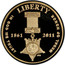 USA $5 Medal of Honor 2011 W KM# 505 UNITED STATES OF AMERICA $5 W E PLURIBUS UNUM coin reverse