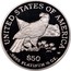 USA $50 American Eagle 2003 W Proof KM# 353 UNITED STATES OF AMERICA .9995 PLATINUM 1/2 OZ. $50 W coin reverse
