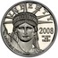 USA $50 American Eagle 2008 W Proof KM# 436 LIBERTY IN GOD WE TRUST E PLURIBUS UNUM 2008 coin obverse