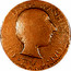 USA Cent 1784 KM# Tn41 Washington Pieces WASHINGTON THE... coin obverse
