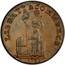 USA Cent 1795 Lettered edge KM# Tn72.5 Talbot, Allum and Lee Tokens LIBERTY & COMMERCE coin obverse