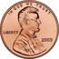 USA Cent Lincoln Bicentennial 2009 D KM# 442a IN GOD WE TRUST LIBERTY coin obverse