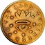 USA Five Dollars 1850 KM# 104 Mormon Issues G. S. L. C. P. C. FIVE DOLLARS coin reverse