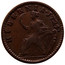USA Halfpenny 1724 KM# 27 Hibernia HIBERNIA ∙ coin reverse