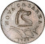 USA Nova Caesarea New Jersey 1787 KM# 12.2 NOVA CAESAREA coin obverse