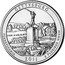 USA Quarter Dollar Gettysburg National Military Park 2011 S KM# 494a GETTYSBURG PENNSYLVANIA E PLURIBUS UNUM coin reverse