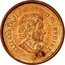 Canada 1 Cent Elizabeth II 4th portrait 2004 KM# 490 ELIZABETH II D∙G∙REGINA coin obverse