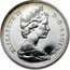 Canada 10 Cents 100th Anniversary of Canada (1967) KM# 67a ELIZABETH II D G REGINA coin obverse