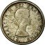 Canada 10 Cents Elizabeth II 1st portrait 1961 KM# 51 ELIZABETH II DEI GRATIA REGINA coin obverse