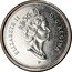 Canada 10 Cents Elizabeth II 3rd portrait 2001 Proof KM# 183a ELIZABETH II D∙G∙REGINA coin obverse