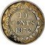 Canada 10 Cents Victoria 1872 H KM# 3 10 CENTS coin reverse