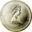 Canada 10 Dollars Lacrosse 1974 Proof KM# 96 ELIZABETH II CANADA 1974 coin obverse