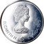 Canada 10 Dollars Montreal Skyline 1973 Proof KM# 87 ELIZABETH II CANADA 1973 coin obverse