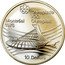 Canada 10 Dollars Olympic Stadium 1976 Proof KM# 113 OLYMPIADE XXI OLYMPIAD MONTREAL 1976 10 DOLLARS coin reverse