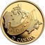 Canada 100 Dollars Adoption of O Canada as national anthem 1981 Proof KM# 131 O CANADA coin reverse