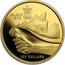 Canada 100 Dollars XV Olympic Winter Games 1987 Proof, letter edge KM# 158 CALGARY 1988 100 DOLLARS coin reverse