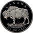 Canada 150 Dollars Bison 1997 Proof; in sets only KM# 302 CANADA 150 DOLLARS coin reverse