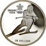 Canada 20 Dollars Alpine Skiing 1985 Proof KM# 145 CALGARY 1988 20 DOLLARS coin reverse