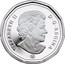 Canada 25 Cents Baby birth 2007 Maple leaf Prooflike KM# 639 ELIZABETH II D G REGINA coin obverse
