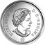 Canada 25 Cents Birthday 2007 Maple leaf Prooflike KM# 638 ELIZABETH II D • G • REGINA SB coin obverse