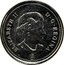 Canada 25 Cents Calgary Flames 2007 Maple leaf KM# 644 ELIZABETH II D G REGINA coin obverse