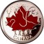 Canada 25 Cents Canada Day Coloured Coin 2002 P KM# 451a CANADA coin reverse